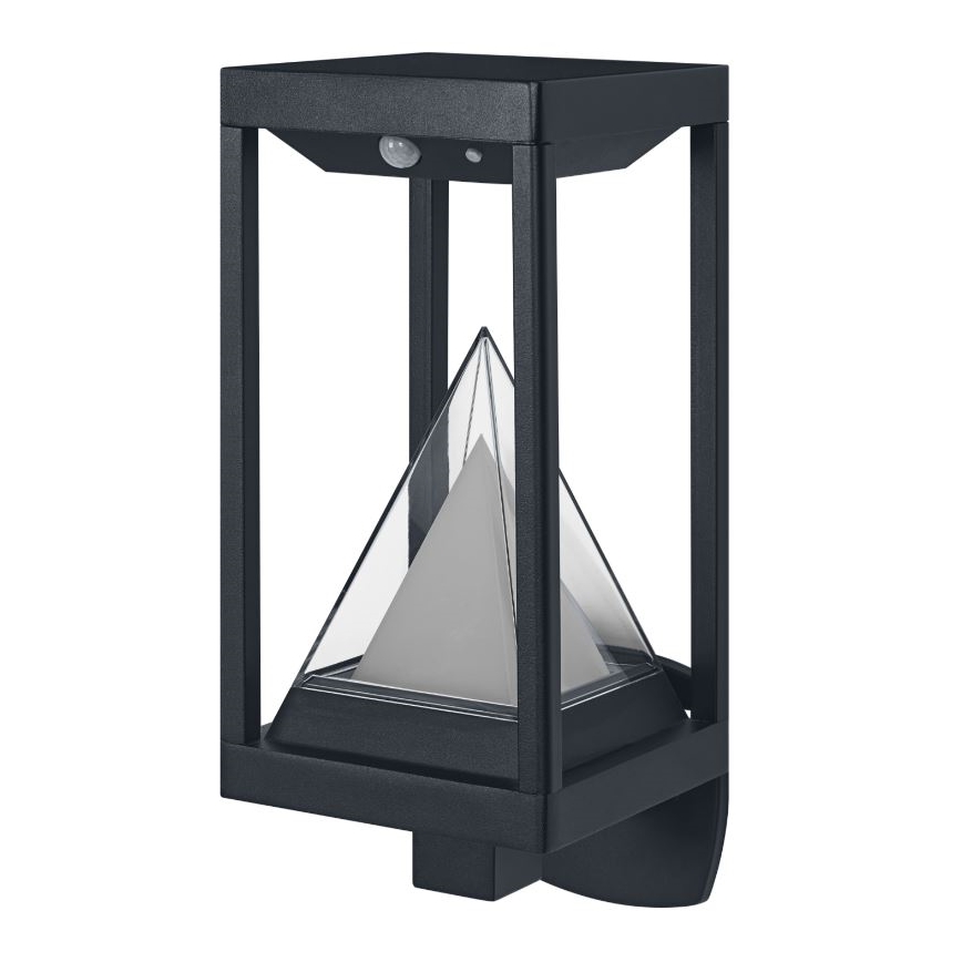 Ledvance - LED RGBW dimmelhető napelemes fali lámpa mozgás- és alkonyatérzékelővel SMART+ ALPS LED/6W/3,7V 2200 mAh 3000K IP44