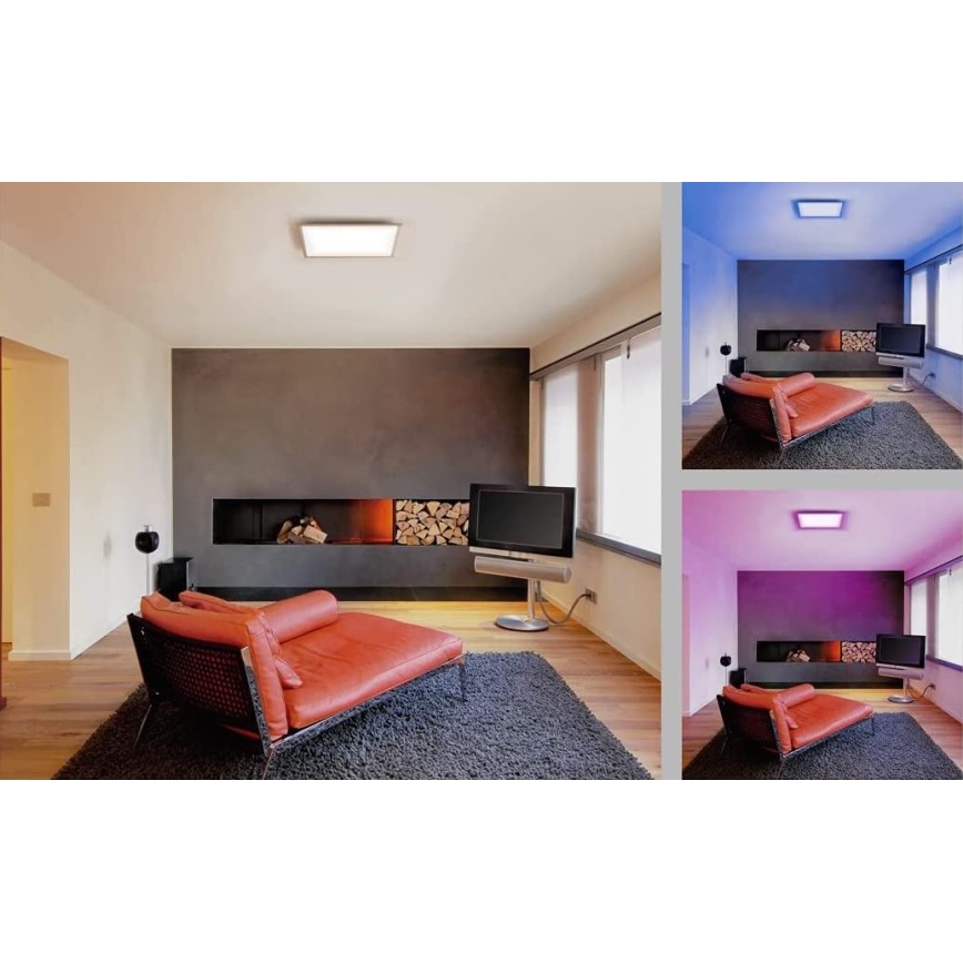 Ledvance - LED RGBW állítható fényerejű mennyezeti panel SMART+ PLANON LED/40W/230V Wi-Fi + távirányító