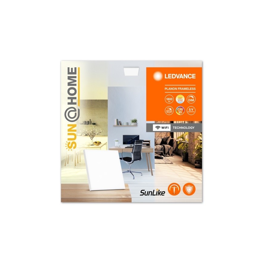 Ledvance - SUN@HOME LED/20W/230V 2200-5000K CRI 95 Wi-Fi állítható fényerejű mennyezeti lámpa