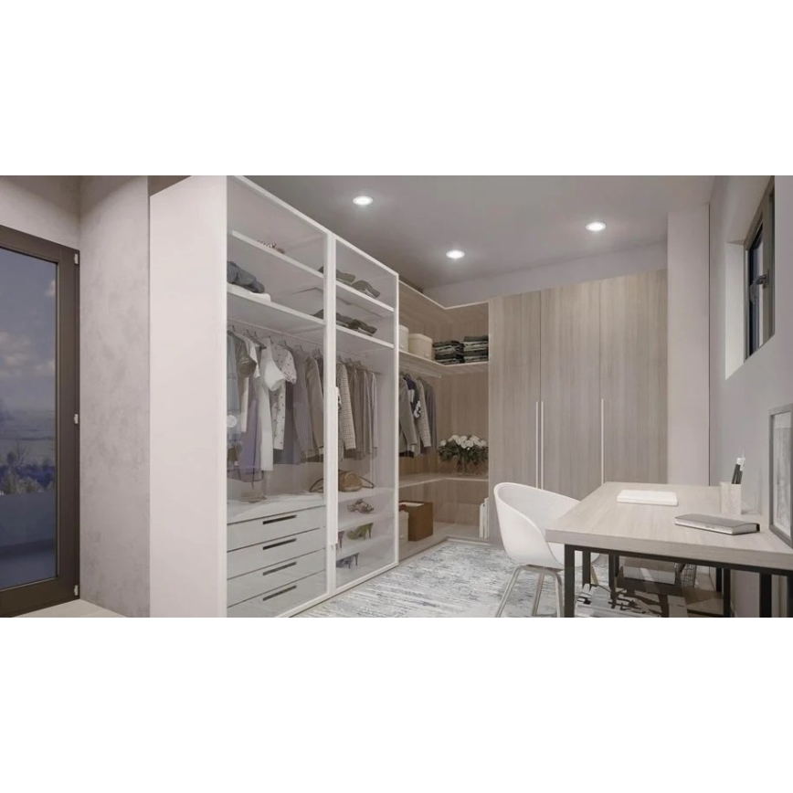 Ledvance - SUN@HOME LED beépíthető dimmelhető lámpa LED/8W/230V 2200-5000K CRI 95 Wi-Fi