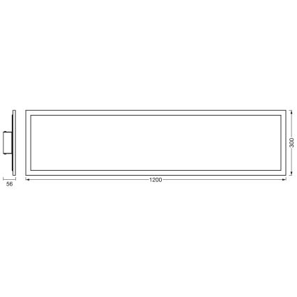 Ledvance - LED dimmelhető panel SUN@HOME LED/35W/230V 2200-5000K CRI 95 Wi-Fi