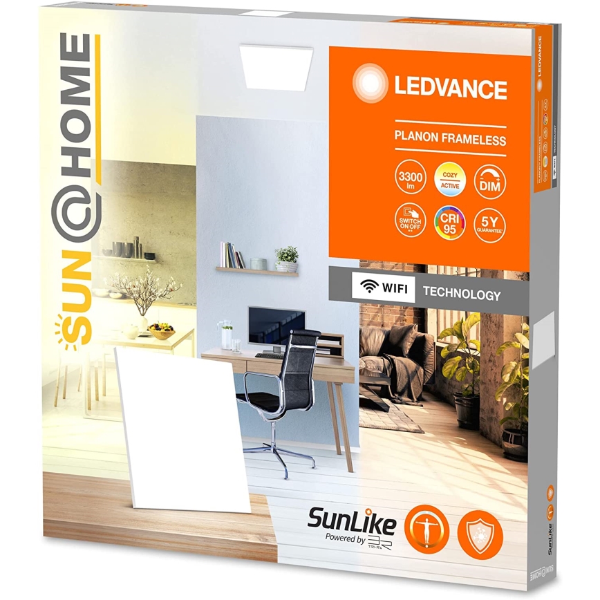 Ledvance - LED beépíthető dimmelhető panel SUN@HOME LED/35W/230V 2200-5000K CRI 95 Wi-Fi