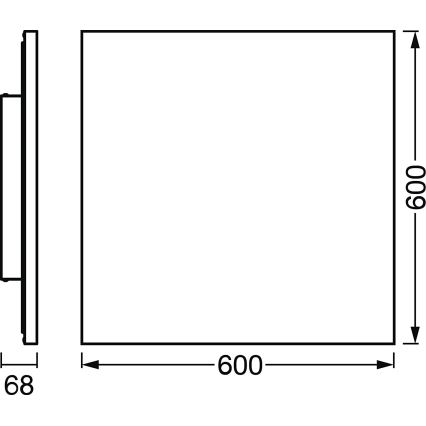 Ledvance - LED beépíthető dimmelhető panel SUN@HOME LED/35W/230V 2200-5000K CRI 95 Wi-Fi