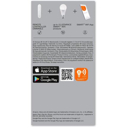 Ledvance - Távirányítás SMART+ 2xAAA Wi-Fi