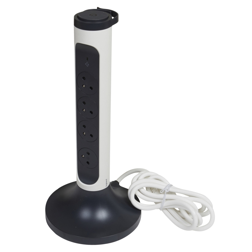 Legrand 049410 - Aljzatoszlop 230V/16A, 4x2P+T 2m