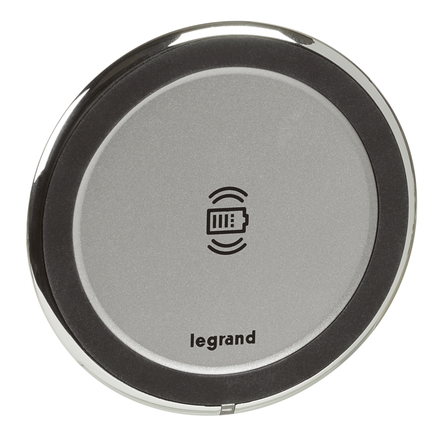 Legrand 077640L - Vezeték nélküli asztali töltő 15W IP44