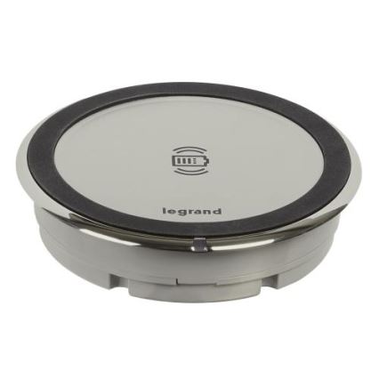 Legrand 077640L - Vezeték nélküli asztali töltő 15W IP44