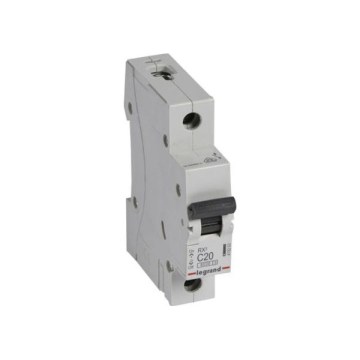 Legrand - 1 pólusú kismegszakító RX3 1P C 20A 6000A