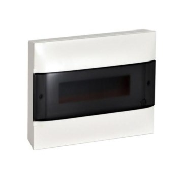 Legrand - 12 modulos elosztószekrény IP40 fehér/fekete