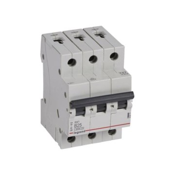 Legrand - 3-fázisú RX3 kismegszakító 3P B 25 A 6000 A