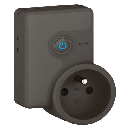 Legrand 64887 - Intelligens mobil aljzat VALENA 230V Wi-Fi IP41 fekete