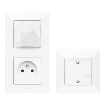 Legrand 752195 - Kezdőkészlet VALENA 230V/1xCR2032 Wi-Fi IP41