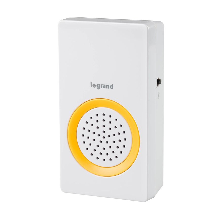 Legrand 94222 - vezeték nélküli csengő ELIOT 230V fehér