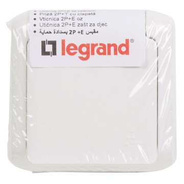Legrand - Fali háztartási aljzat 250V/16A FORIX IP44 fehér
