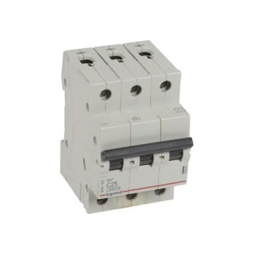 Legrand - Hárompólusú kismegszakító RX3 3P C 25A 6000A