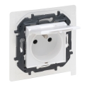 Legrand - Keret nélküli kültéri dugalj 250V/16A NILOE STEP IP44 fehér