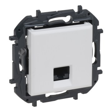 Legrand - keret nélküli RJ45 Ethernet aljzat NILOE STEP fehér