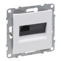 Legrand - keret nélküli RJ45 Ethernet aljzat SUNO, fehér