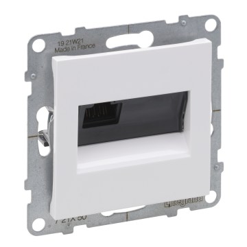 Legrand - keret nélküli RJ45 Ethernet aljzat SUNO, fehér