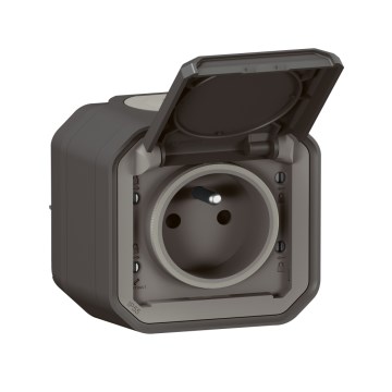 Legrand - Kültéri aljzat PLEXO 250V IP55 antracit