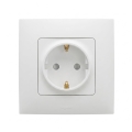 Legrand - Lakossági SCHUKO fali aljzat NILOE kerettel, 250V, fehér
