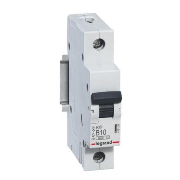 Legrand - Moduláris 1 pólusú kismegszakító RX3 1P B 10A 6000A