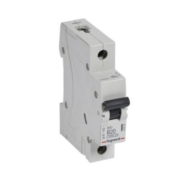 Legrand - Moduláris 1-pólusú kismegszakító RX3 1P B 20A 6000A