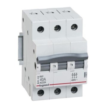 Legrand - Moduláris leválasztó kapcsoló RX3, 40 A, 3 pólusú