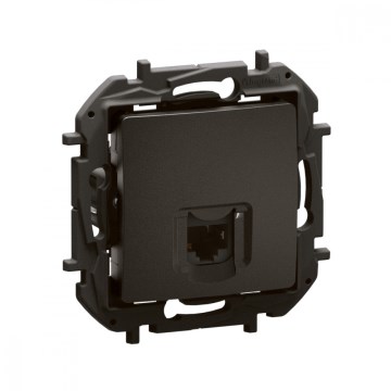 Legrand – NILOE keret nélküli RJ45 Ethernet aljzat, fekete