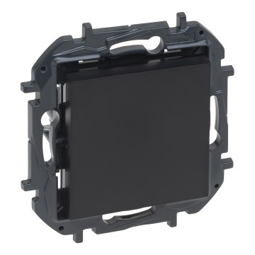 Legrand - NILOE STEP egypólusú keret nélküli kapcsoló, 1 modul, fekete