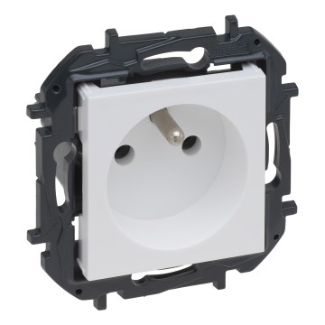 Legrand - NILOE STEP keret nélküli háztartási konnektor 250V/16A fehér