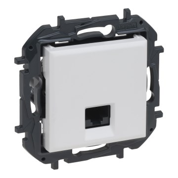 Legrand - NILOE STEP keret nélküli RJ45 Ethernet aljzat, fehér