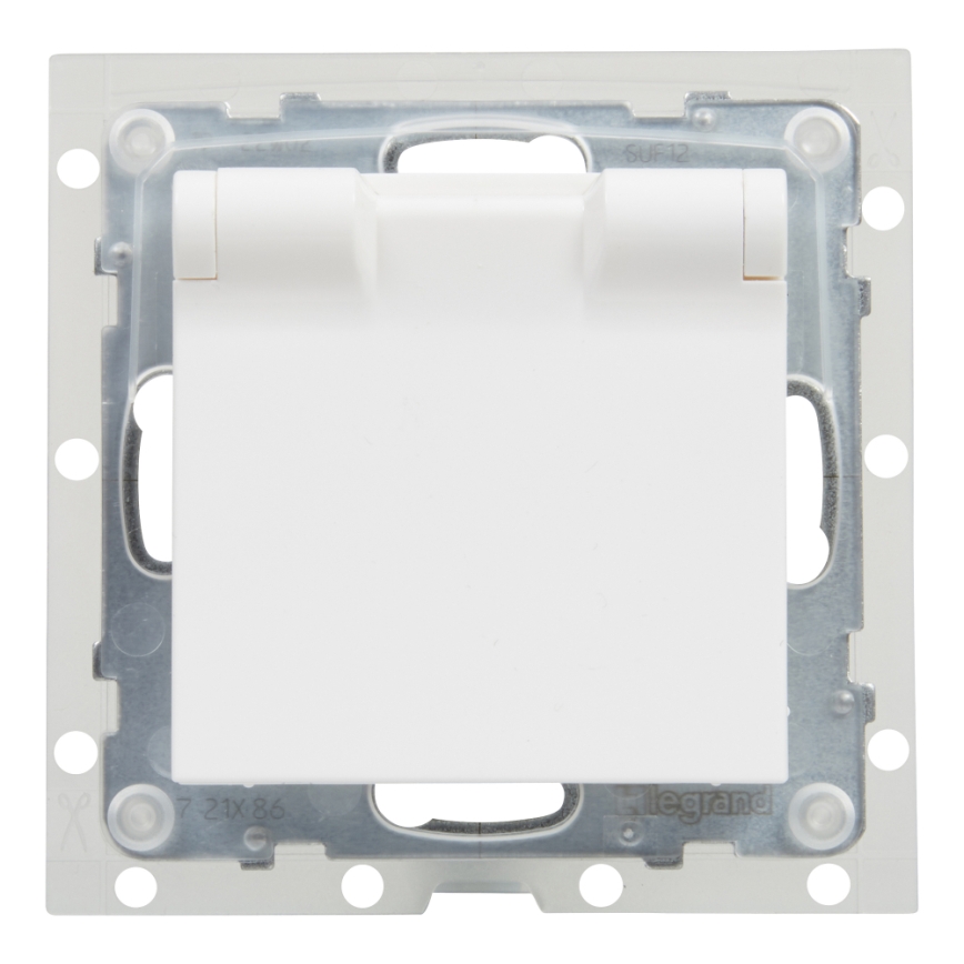 Legrand - NILOE STEP kültéri keret nélküli aljzat 250V/16A IP44 fehér