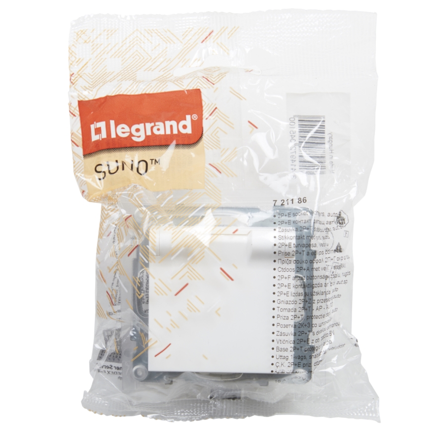 Legrand - NILOE STEP kültéri keret nélküli aljzat 250V/16A IP44 fehér