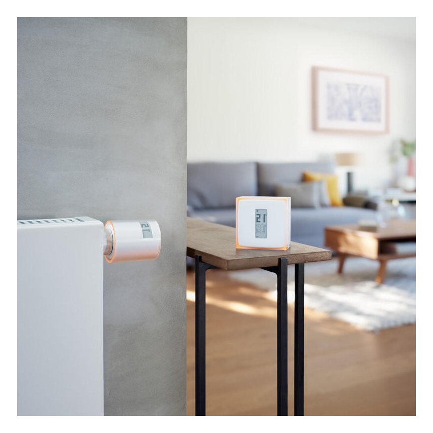 Legrand NVP-PRO - KÉSZLET 2x Intelligens termosztatikus fej + átjáró 3V Wi-Fi