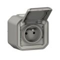 Legrand PLEXO IP55 kültéri aljzat 250V/16A szürke
