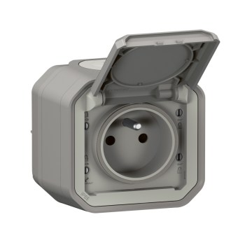 Legrand PLEXO IP55 kültéri aljzat 250V/16A szürke