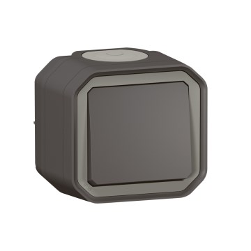 Legrand - PLEXO IP55 lépcsőházi kapcsoló, 6-os, antracit