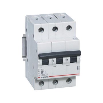Legrand RX3 3P B 16A 6000A háromfázisú kismegszakító