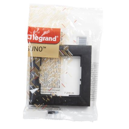 Legrand - SUNO 1-modulos keret, fekete
