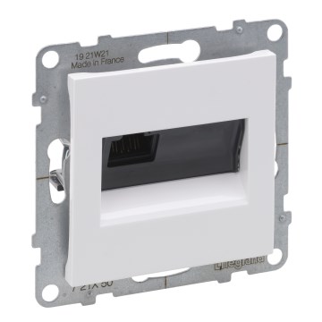 Legrand - SUNO keret nélküli RJ45 Ethernet aljzat, fehér