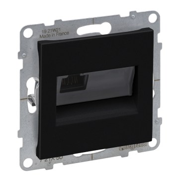 Legrand - SUNO RJ45 keret nélküli Ethernet aljzat, fekete