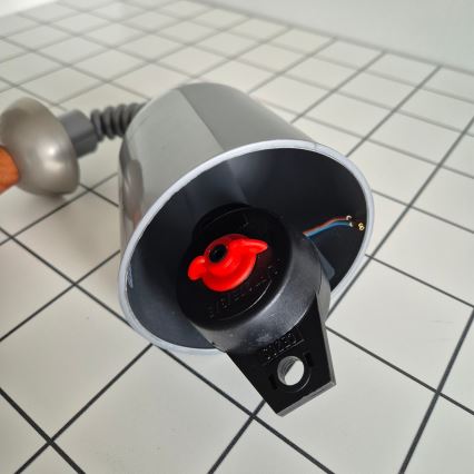 Behúzható csillár CHIARA 1xE27/60W/230V ezüst/barna/bükk