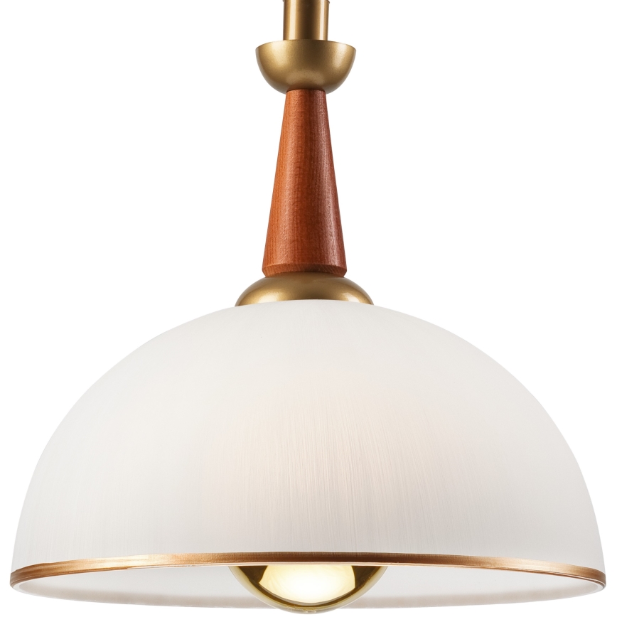 Lehúzható lámpa CHIARA 1xE27/60W/230V sötétbarna/cseresznye