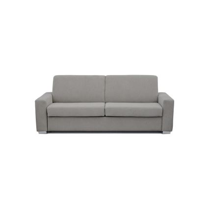 LEKA kihúzható, háromszemélyes kanapé mindennapi alváshoz, szürke