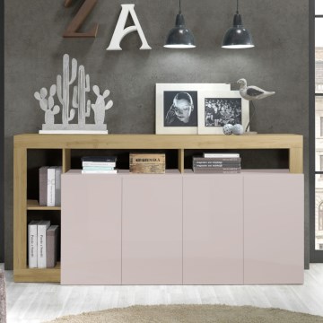 LENOR komód kasmír/barna