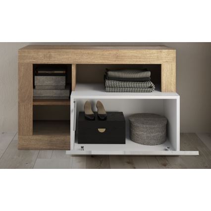 LENOR pad 91x209 cm fehér/barna