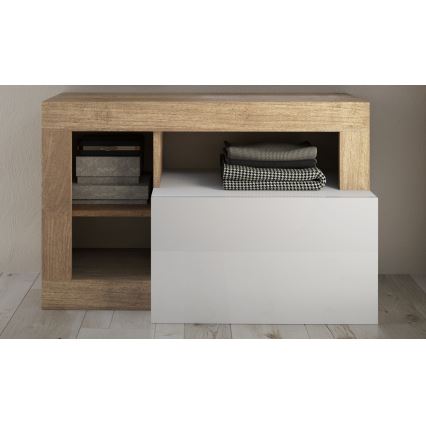 LENOR pad 91x209 cm fehér/barna