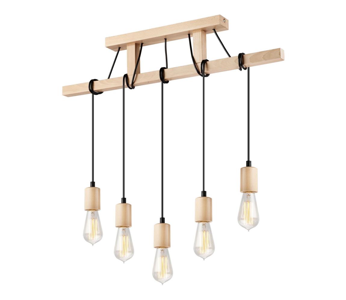 LEON függeszték 5xE27/60W/230V, kábellel LM 5.97