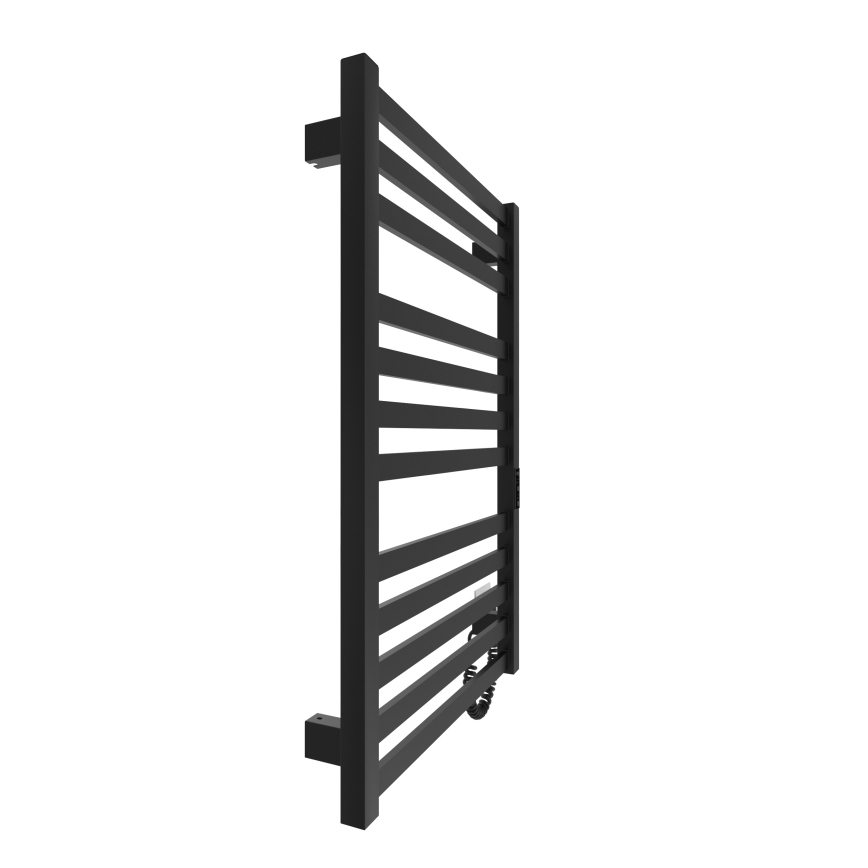 Létras fűtött törölközőtartó HF OXFORD 170W/230V 77x53 cm fekete